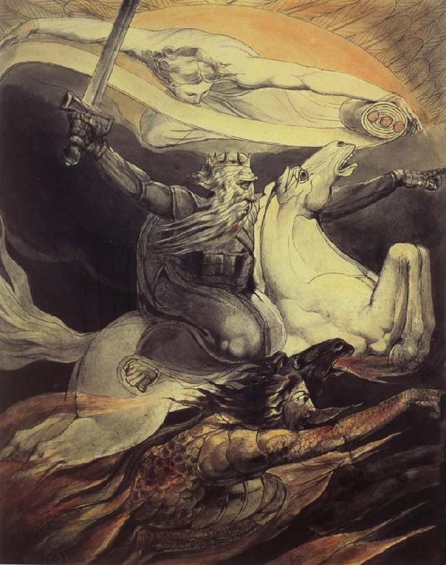 William Blake Death on a Pale Horse China oil painting art